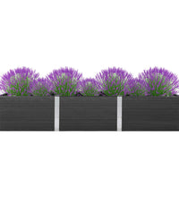 Hochbeet Grau 300x100x54 cm WPC