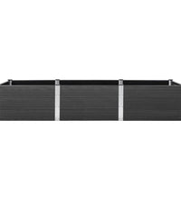 Hochbeet Grau 300x100x54 cm WPC