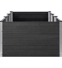 Hochbeet Grau 300x100x54 cm WPC