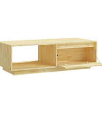 Couchtisch 110x50x33,5 cm Massivholz Kiefer