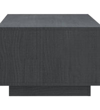 Couchtisch Grau 110x50x33,5 cm Massivholz Kiefer