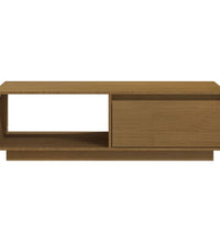 Couchtisch Honigbraun 110x50x33,5 cm Massivholz Kiefer