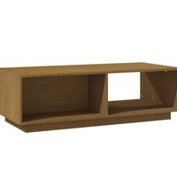 Couchtisch Honigbraun 110x50x33,5 cm Massivholz Kiefer