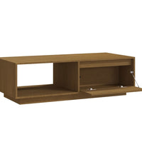 Couchtisch Honigbraun 110x50x33,5 cm Massivholz Kiefer