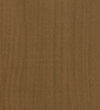 TV-Schrank Honigbraun 80x31x39 cm Massivholz Kiefer