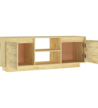 TV-Schrank 110x30x40 cm Massivholz Kiefer