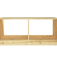 Couchtisch 75x50x33,5 cm Massivholz Tanne