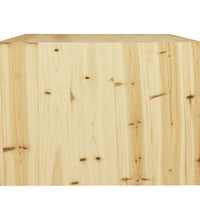 Couchtisch 75x50x33,5 cm Massivholz Tanne