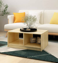 Couchtisch 75x50x33,5 cm Massivholz Kiefer