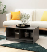 Couchtisch Grau 75x50x33,5 cm Massivholz Kiefer