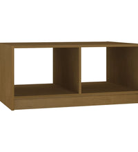 Couchtisch Honigbraun 75x50x33,5 cm Massivholz Kiefer