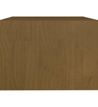 Couchtisch Honigbraun 75x50x33,5 cm Massivholz Kiefer
