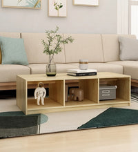 Couchtisch 110x50x34 cm Massivholz Kiefer