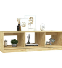 Couchtisch 110x50x34 cm Massivholz Kiefer