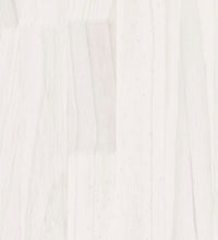 Couchtisch Weiß 110x50x34 cm Massivholz Kiefer