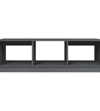 Couchtisch Grau 110x50x34 cm Massivholz Kiefer