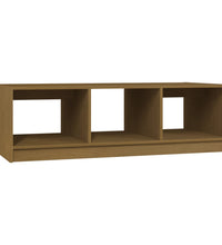 Couchtisch Honigbraun 110x50x34 cm Massivholz Kiefer