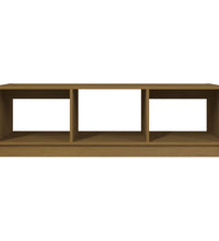 Couchtisch Honigbraun 110x50x34 cm Massivholz Kiefer