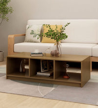 Couchtisch Honigbraun 110x50x34 cm Massivholz Kiefer