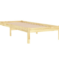 Massivholzbett Kiefernholz 100x200 cm