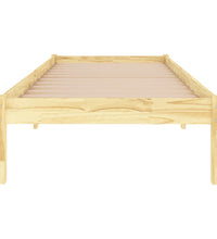 Massivholzbett Kiefernholz 100x200 cm