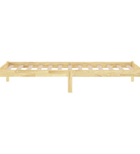 Massivholzbett Kiefernholz 100x200 cm