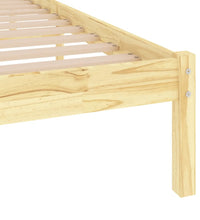 Massivholzbett Kiefernholz 100x200 cm