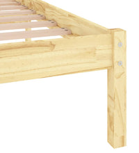 Massivholzbett Kiefernholz 200x200 cm