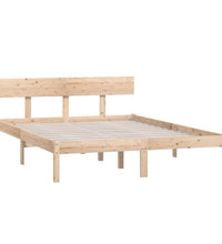 Massivholzbett 120x190 cm