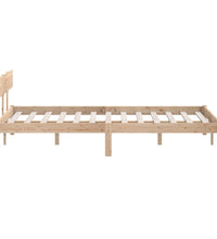 Massivholzbett ohne Matratze 120x200 cm