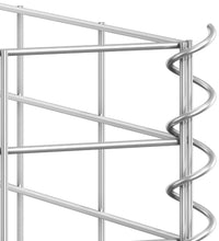 Gabionen-Hochbeete 4 Stk. 30x30x50/100/150/200 cm Eisen