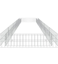 Gabionen-Hochbeet Verzinkter Stahl 500x100x20 cm