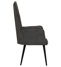 Ohrensessel Schwarz Canvas