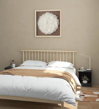 Nachttische 2 Stk. Grau 35,5x33,5x41,5 cm Massivholz Kiefer