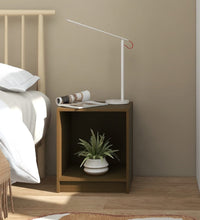 Nachttische 2 Stk. Honigbraun 35,5x33,5x41,5 Massivholz Kiefer