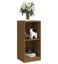 Beistellschrank Honigbraun 35,5x33,5x76 cm Massivholz Kiefer