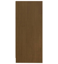 Beistellschrank Honigbraun 35,5x33,5x76 cm Massivholz Kiefer