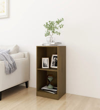 Beistellschrank Honigbraun 35,5x33,5x76 cm Massivholz Kiefer