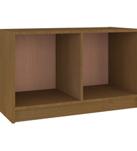 TV-Schrank Honigbraun 70x33x42 cm Massivholz Kiefer