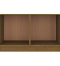 TV-Schrank Honigbraun 70x33x42 cm Massivholz Kiefer