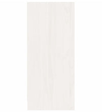 Sideboard Weiß 70x33x76 cm Massivholz Kiefer