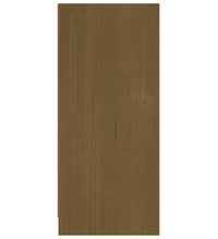 Sideboard Honigbraun 70x33x76 cm Massivholz Kiefer