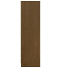 Bücherregal Honigbraun 70x33x110 cm Massivholz Kiefer