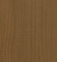 Bücherregal Honigbraun 70x33x110 cm Massivholz Kiefer
