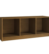 TV-Schrank Honigbraun 104x33x41 cm Massivholz Kiefer