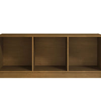 TV-Schrank Honigbraun 104x33x41 cm Massivholz Kiefer