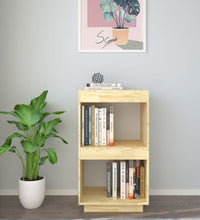 Bücherregal 40x35x71 cm Massivholz Kiefer