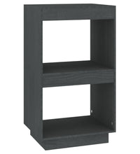 Bücherregal Grau 40x35x71 cm Massivholz Kiefer