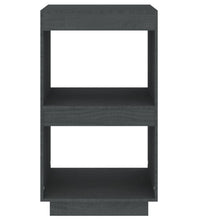 Bücherregal Grau 40x35x71 cm Massivholz Kiefer