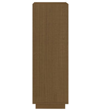 Bücherregal/Raumteiler Honigbraun 40x35x103 Massivholz Kiefer